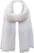 Load image into Gallery viewer, World of Shawls Evening Wrap Stole Shawl For Wedding, Bridesmaid, Parties, Prom Scarf - World of Scarfs
