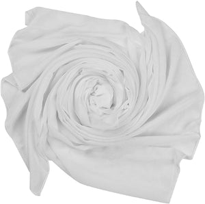 World of Shawls Elegant Chiffon Scarf Wrap Wedding Bridal Party Occasion Prom - 28 Colours - World of Scarfs