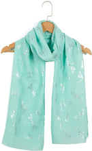 Load image into Gallery viewer, World of Shawls Glitter Dragonfly Large Scarf For Ladies Womens Shawl Scarf Wrap Soft Scarves - World of Scarfs

