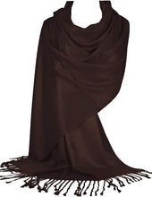 Load image into Gallery viewer, World of Shawls Super Soft Pashmina Shawl Scarf Wrap - World of Scarfs
