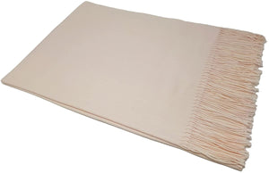 World of Shawls Winter Cashmere Feel Scarf Wrap Blanket Shawl Warm Soft Cozy - World of Scarfs