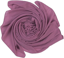 Load image into Gallery viewer, World of Shawls Elegant Chiffon Scarf Wrap Wedding Bridal Party Occasion Prom - 28 Colours - World of Scarfs
