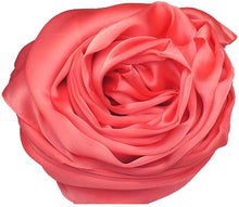 Load image into Gallery viewer, World of Shawls Elegant Large 100% SILK SATIN Shawl / Scarf / Wrap Wedding, Bridal, Bridesmaid, Cover Up - World of Scarfs
