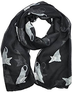 World Of Shawls Girls Lady Women Cute Cats Print Scarf Wraps Shawl Soft Scarves Maxi - World of Scarfs