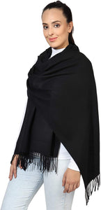 Winter Warm Cashmere Feel Wrap Blanket Shawl Scarf Warm Soft Cozy By World of Shawls - World of Scarfs