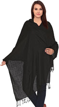 Load image into Gallery viewer, World of Shawls Luxurious Kashmiri Wool &amp; Silk Pashmina Shawl Wrap Scarf - World of Scarfs
