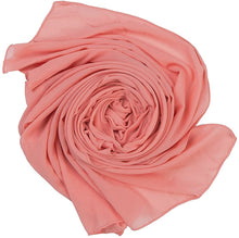 Load image into Gallery viewer, World of Shawls Elegant Chiffon Scarf Wrap Wedding Bridal Party Occasion Prom - 28 Colours - World of Scarfs
