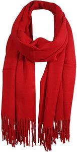 World of Shawls Unisex Ladies Mens Wrap Shawl Scarf Blanket Thick Winter Warm - World of Scarfs