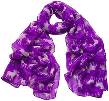 Load image into Gallery viewer, World of Shawls Moose Print Scarf Wraps Shawl Soft Scarves - World of Scarfs
