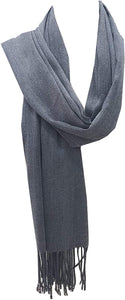 World Of Shawls EVERYDAY Pashmina Unisex Scarf Shawl Wrap for Adults Children Teenagers - World of Scarfs