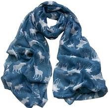 Load image into Gallery viewer, World of Shawls Moose Print Scarf Wraps Shawl Soft Scarves - World of Scarfs
