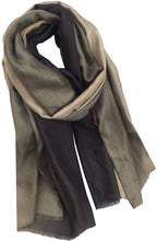 Load image into Gallery viewer, World of Shawls New Autumn/Winter Collection Ombre Silky Scarf/Shawl/Wraps Occasion Wedding Party Casual - World of Scarfs
