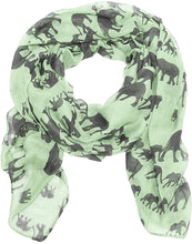 Load image into Gallery viewer, World of Shawls Ladies Womens Elephant Print Scarf Wraps Shawl Soft Scarves Sarong - World of Scarfs
