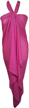 Load image into Gallery viewer, World of Shawls Plain Sarong, Coverup, Scarf, Big Size 110cm x 200cm - World of Scarfs
