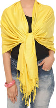 Load image into Gallery viewer, World of Shawls Super Soft Pashmina Shawl Scarf Wrap - World of Scarfs
