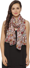 Load image into Gallery viewer, World of Shawls Ladies Women&#39;s Owl on Branch Print Scarf Wraps Shawl Maxi Soft Scarves - World of Scarfs
