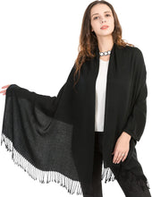Load image into Gallery viewer, World of Shawls Ultra Smooth Cashmere Feel Soft Pashmina Style Wrap Scarf - World of Scarfs

