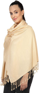 Pashmina Style All Seasons Handcrafted Wrap Shawl Stole Scarf by World of Shawls - World of Scarfs