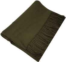 Load image into Gallery viewer, World of Shawls Winter Cashmere Feel Scarf Wrap Blanket Shawl Warm Soft Cozy - World of Scarfs
