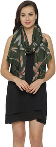 World of shawls Dragonfly Print Women's Scarf Large Size - World of Scarfs