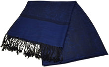 Load image into Gallery viewer, World of Shawls Jacquard Paisley Design Soft Pashmina Feel Scarf Stole Wrap Luxurious and Warm - World of Scarfs
