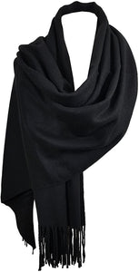 World of Shawls Unisex Ladies Mens Wrap Shawl Scarf Blanket Thick Winter Warm - World of Scarfs