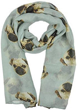 Load image into Gallery viewer, World of Shawls Pug Dog, Dachshund Dogs, Spaniel Dog, Jack Russell Print Scarf - All Seasons Lovely Soft Scarf Wraps Shawl Scarves - World of Scarfs
