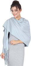 Load image into Gallery viewer, Winter Warm Cashmere Feel Wrap Blanket Shawl Scarf Warm Soft Cozy By World of Shawls - World of Scarfs
