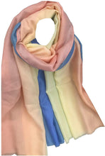 Load image into Gallery viewer, World of Shawls New Autumn/Winter Collection Ombre Silky Scarf/Shawl/Wraps Occasion Wedding Party Casual - World of Scarfs
