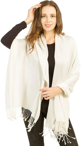 World of Shawls Ultra Smooth Cashmere Feel Soft Pashmina Style Wrap Scarf - World of Scarfs