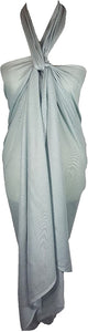 World of Shawls 100% Cotton Plain Sarong - World of Scarfs