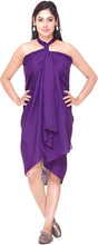Load image into Gallery viewer, World of Shawls 100% Cotton Plain Sarong - World of Scarfs
