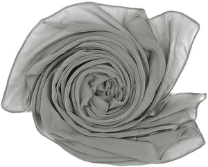 World of Shawls Elegant Chiffon Scarf Wrap Wedding Bridal Party Occasion Prom - 28 Colours - World of Scarfs