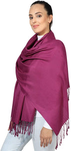 World of Shawls Super Soft Pashmina Shawl Scarf Wrap - World of Scarfs