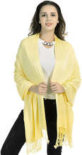 Load image into Gallery viewer, World of Shawls Ultra Smooth Cashmere Feel Soft Pashmina Style Wrap Scarf - World of Scarfs
