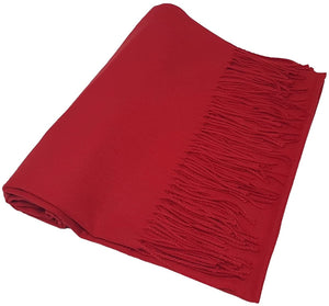 World of Shawls Winter Cashmere Feel Scarf Wrap Blanket Shawl Warm Soft Cozy - World of Scarfs