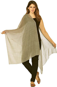 Luxurious Wool & Cashmere Pashmina Shawl Wrap Scarf - World of Scarfs