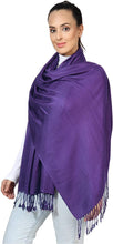 Load image into Gallery viewer, World of Shawls Super Soft Pashmina Shawl Scarf Wrap - World of Scarfs
