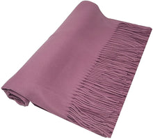 Load image into Gallery viewer, World of Shawls Winter Cashmere Feel Scarf Wrap Blanket Shawl Warm Soft Cozy - World of Scarfs
