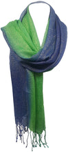 Load image into Gallery viewer, World of Shawls Wedding Party Occasion Self Glitter Shawl Scarf Wrap Hijab - World of Scarfs
