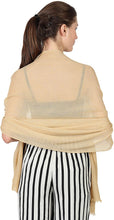 Load image into Gallery viewer, World of Shawls Evening Wrap Stole Shawl For Wedding, Bridesmaid, Parties, Prom Scarf - World of Scarfs
