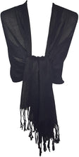 Load image into Gallery viewer, World of Shawls Wedding Party Occasion Self Glitter Shawl Scarf Wrap Hijab - World of Scarfs
