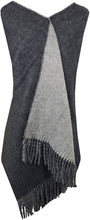 Load image into Gallery viewer, World of Shawls Reversible Winter Scarf Wrap Blanket Shawl Warm Soft Cozy - World of Scarfs
