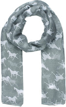 Load image into Gallery viewer, World of Shawls Women Scarf Horses Print Design Ladies Scarves Shawl Wrap Maxi Scarf Sarong - World of Scarfs
