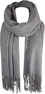 World of Shawls Unisex Ladies Mens Wrap Shawl Scarf Blanket Thick Winter Warm - World of Scarfs