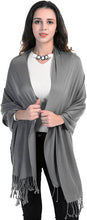 Load image into Gallery viewer, World of Shawls Ultra Smooth Cashmere Feel Soft Pashmina Style Wrap Scarf - World of Scarfs
