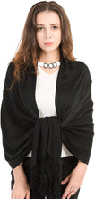 Load image into Gallery viewer, World of Shawls Ultra Smooth Cashmere Feel Soft Pashmina Style Wrap Scarf - World of Scarfs
