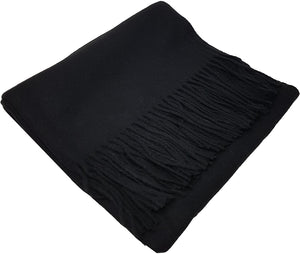 World of Shawls Unisex Ladies Mens Wrap Shawl Scarf Blanket Thick Winter Warm - World of Scarfs