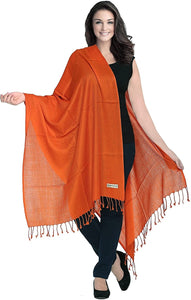 World of Shawls Luxurious Kashmiri 100% Fine Wool Pashmina Shawl Wrap Scarf - World of Scarfs
