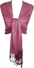 Load image into Gallery viewer, World of Shawls Wedding Party Occasion Self Glitter Shawl Scarf Wrap Hijab - World of Scarfs
